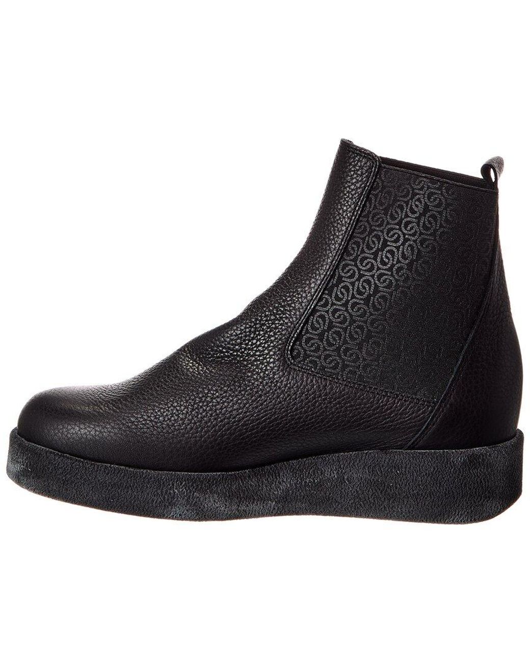Arche Comsky Leather Boot in Black | Lyst UK