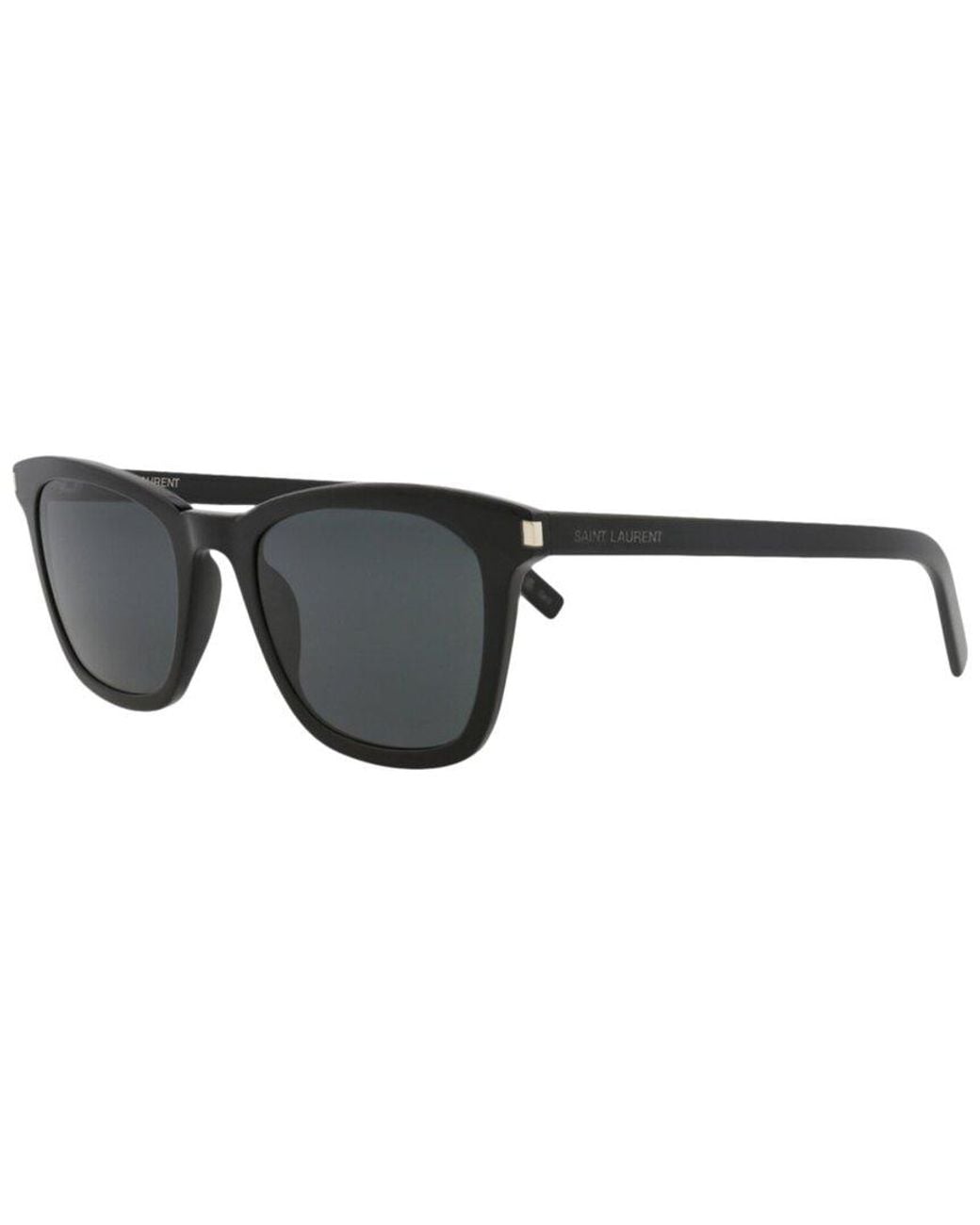 Saint Laurent Black Sl716Slim 50Mm Sunglasses