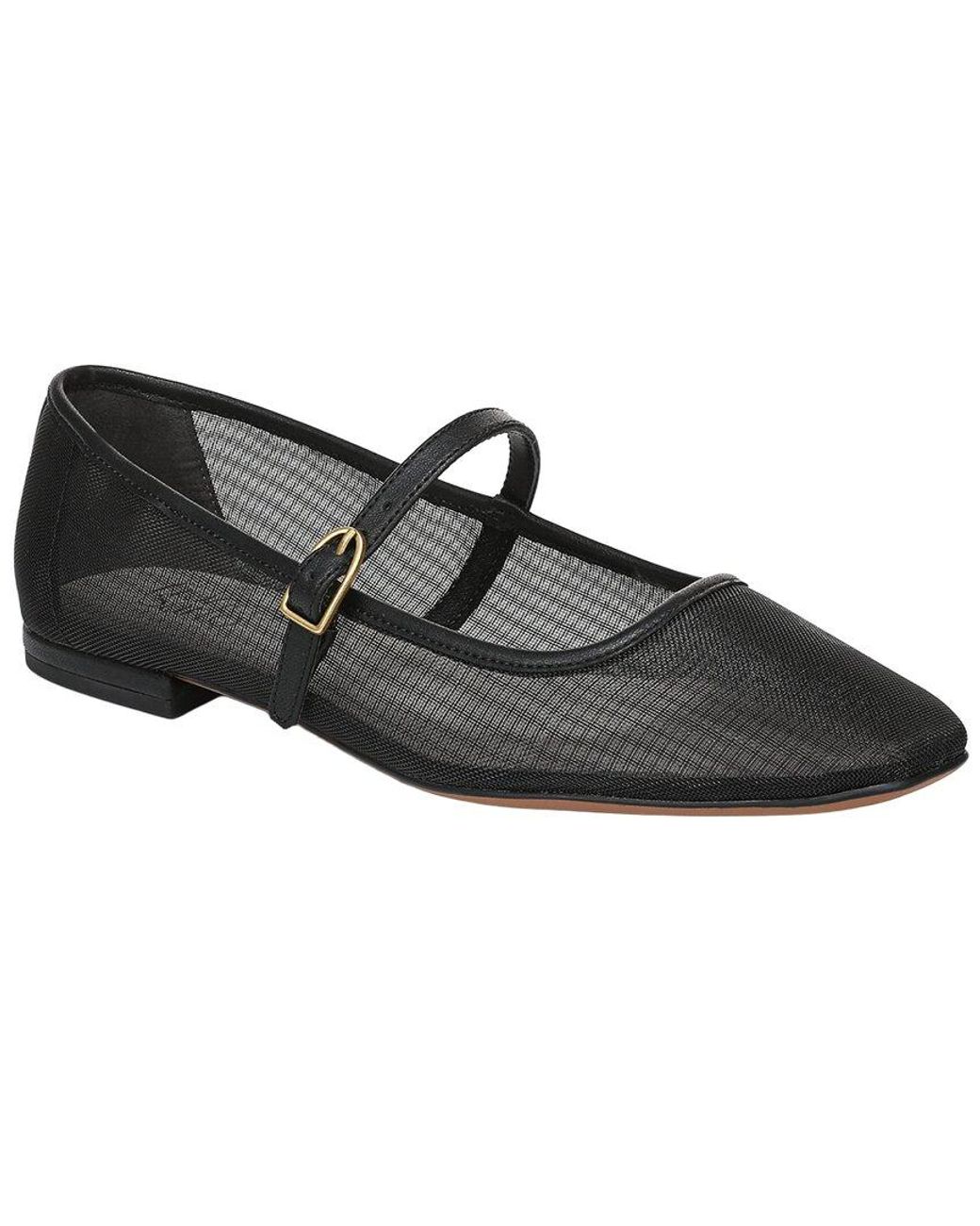 Franco Sarto Black Valie2 Mesh Mary Jane