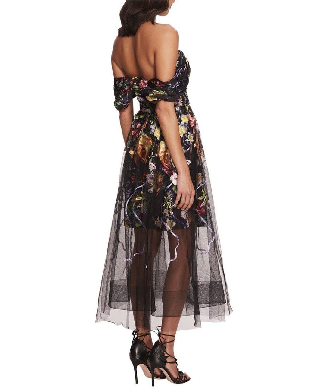 Marchesa Multicolor Mini Dress