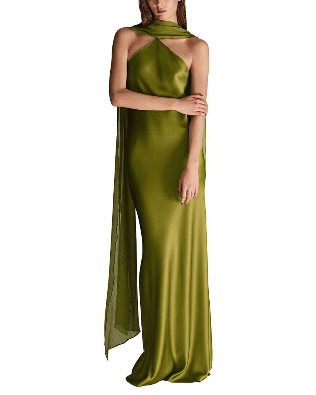 Dilireba Green Maxi Dress