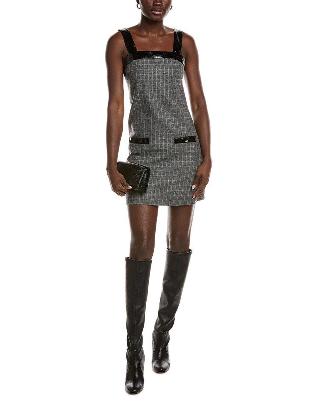 Maje Black Woven Dress