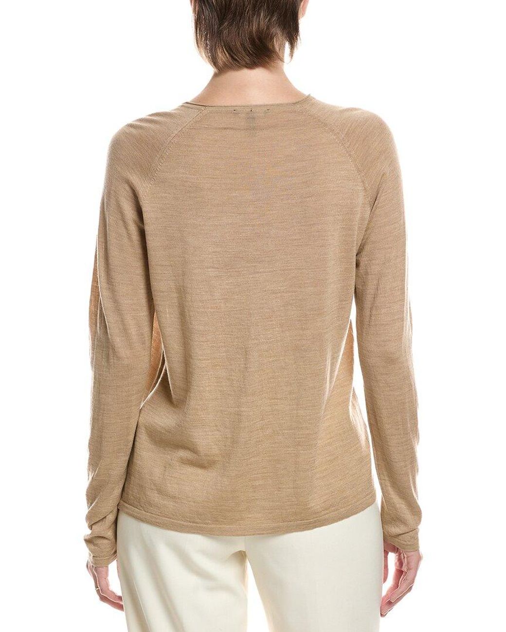 Eileen Fisher White Wool Sweater