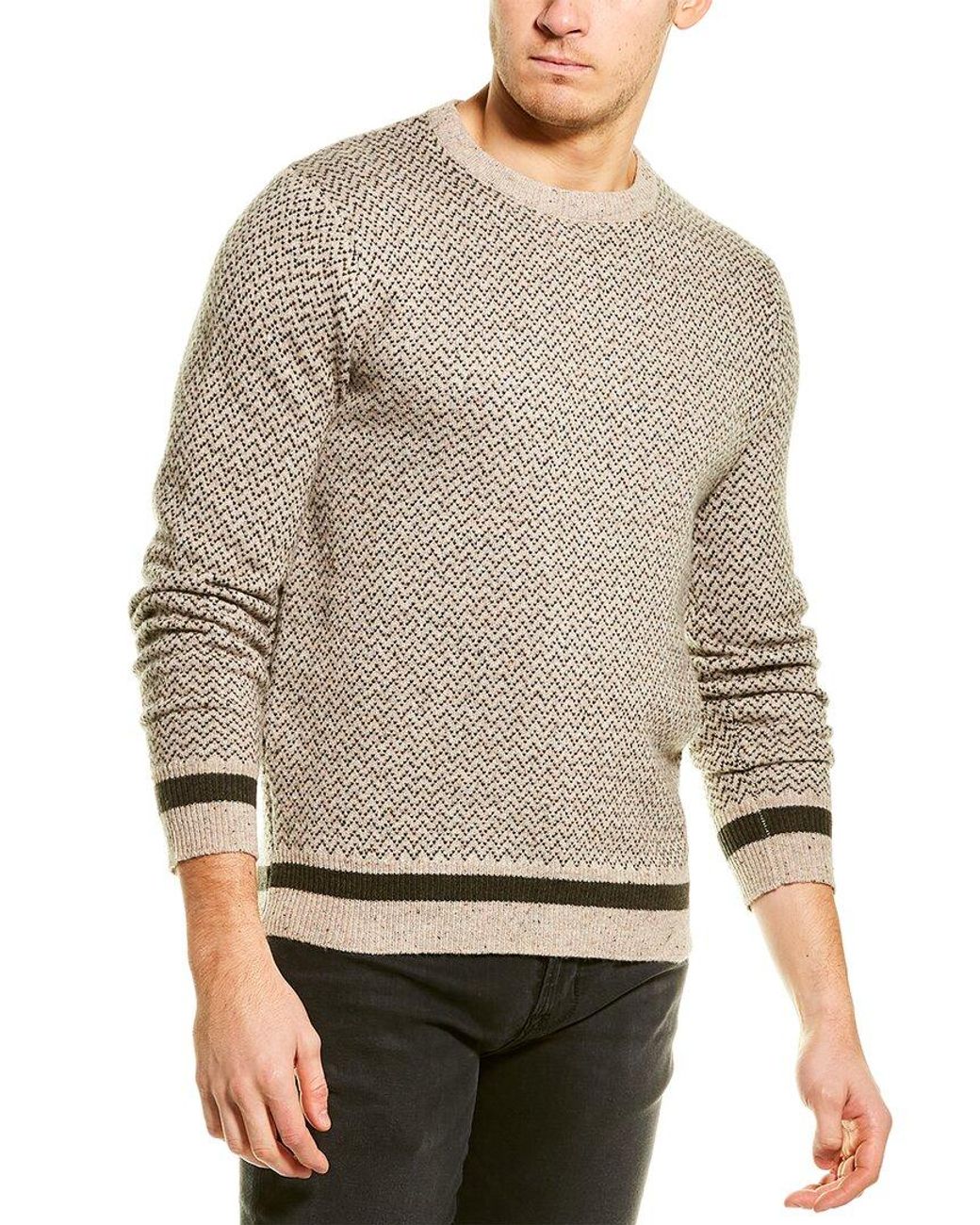 J.Crew Wool-blend Sweater in Gray for Men - Lyst