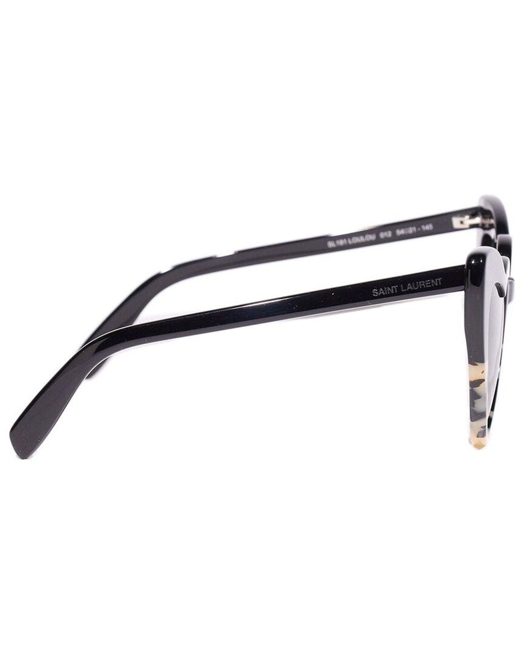 Saint Laurent Brown Sl181loulou 54mm Sunglasses