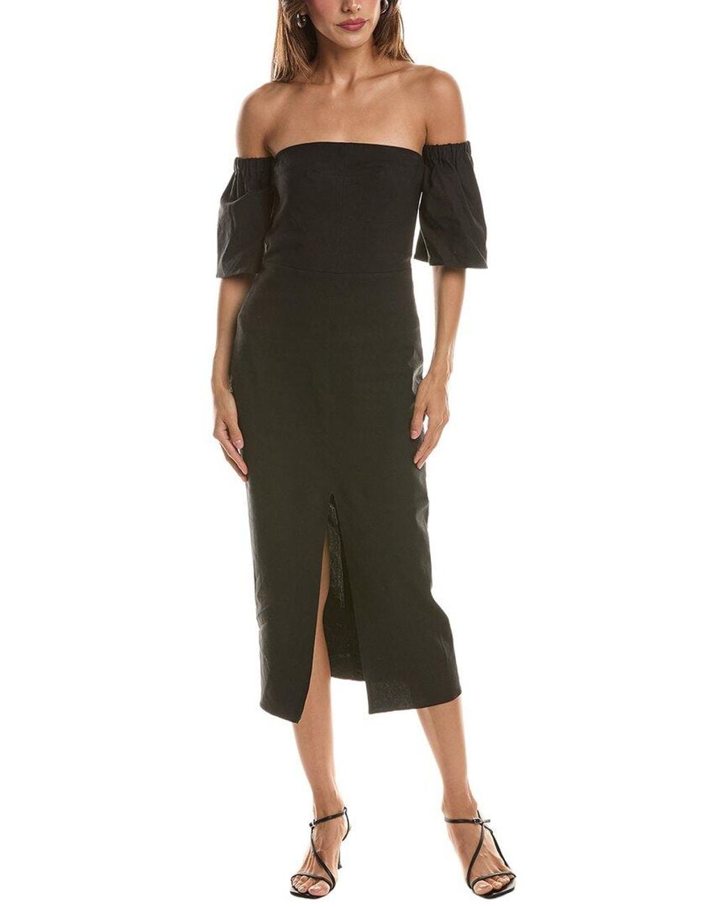Isabel Marant Green Short Sleeve Midi Dress