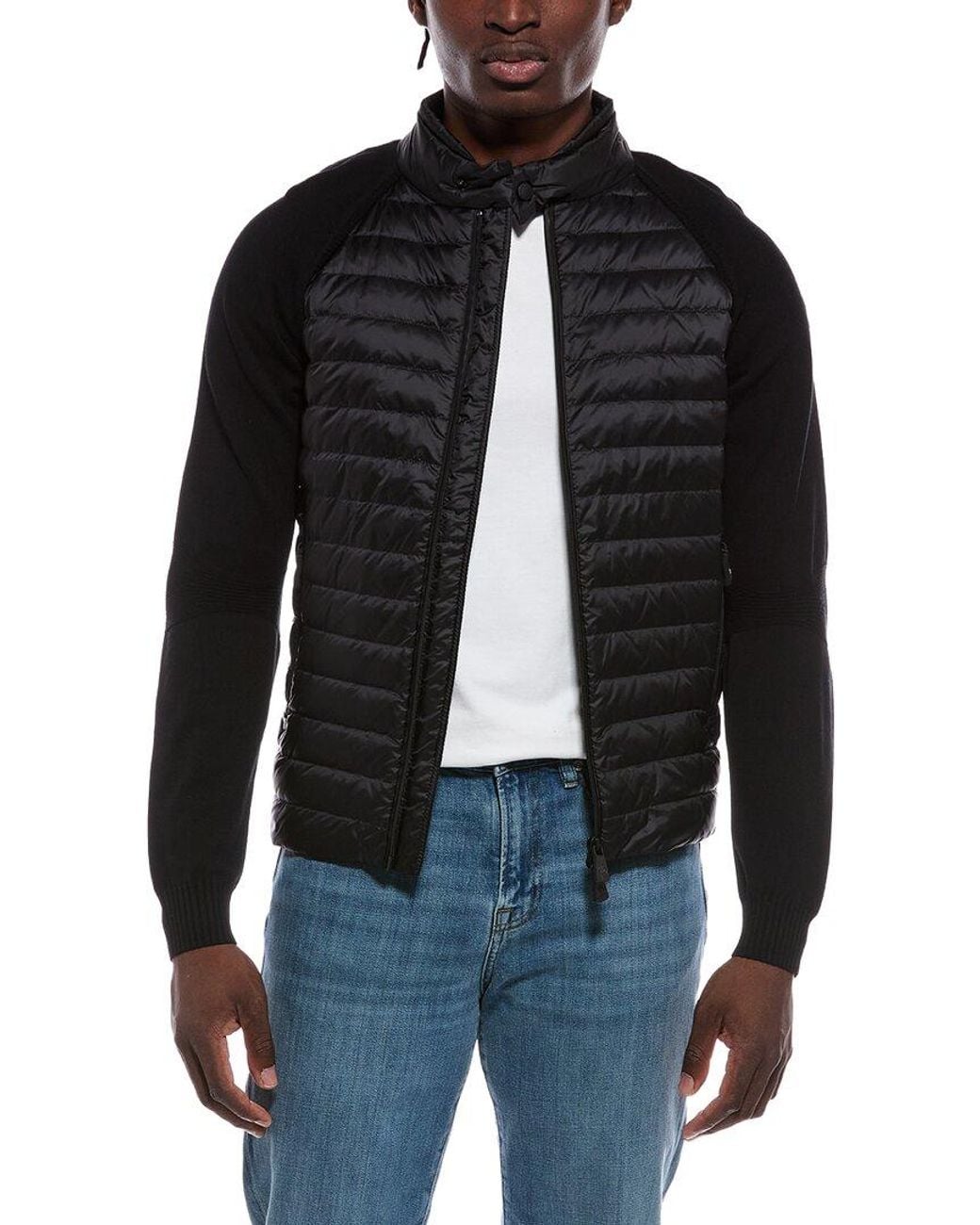 Moncler Black Grenoble Short Down Jacket for men
