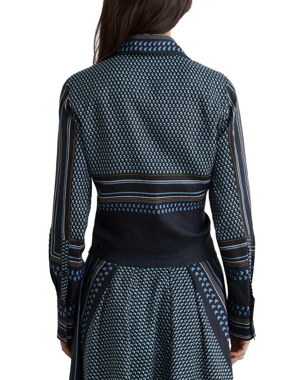 Reiss Blue Jackson Top