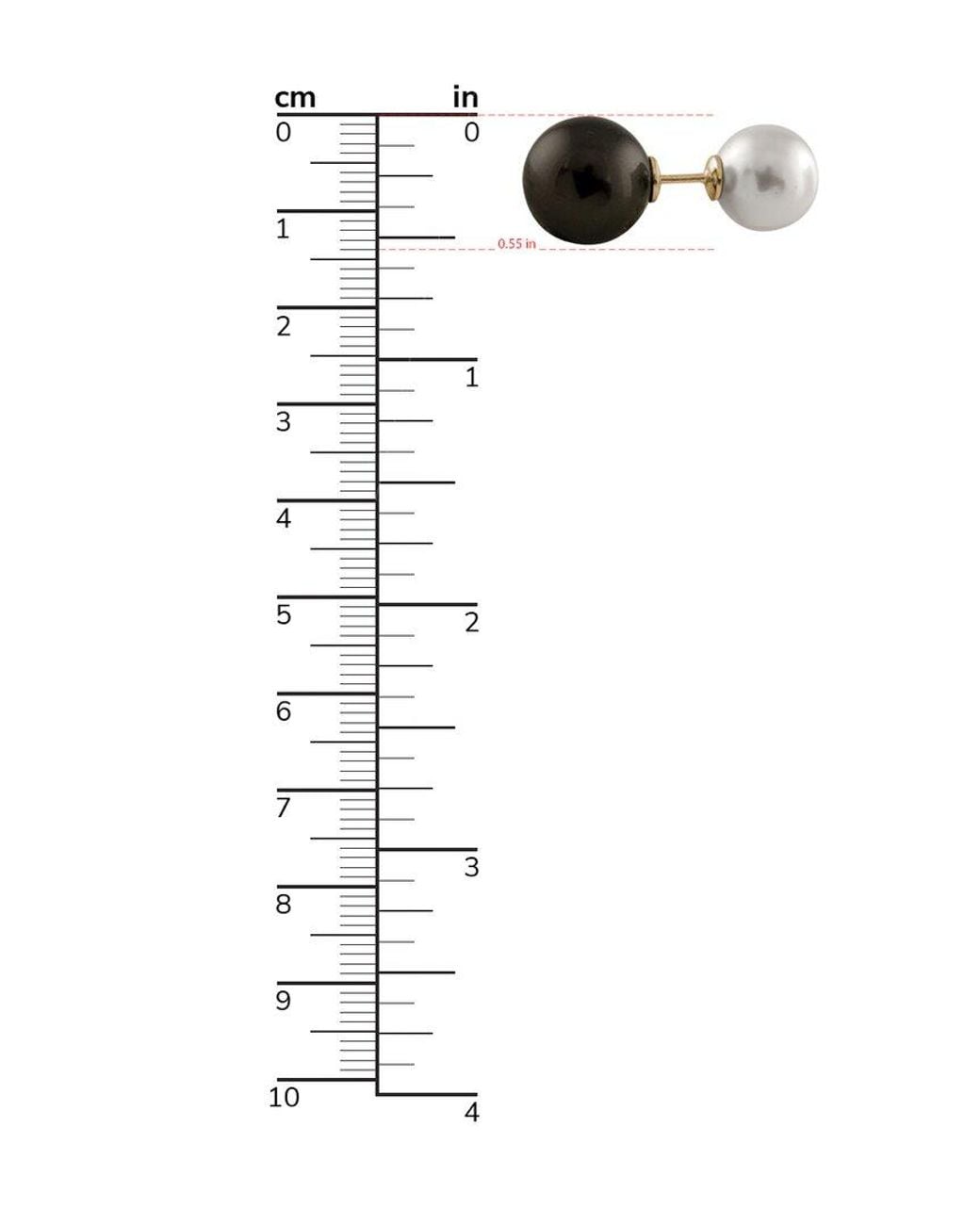 Splendid Black 14k 7-8mm Freshwater Pearl Drop Earrings
