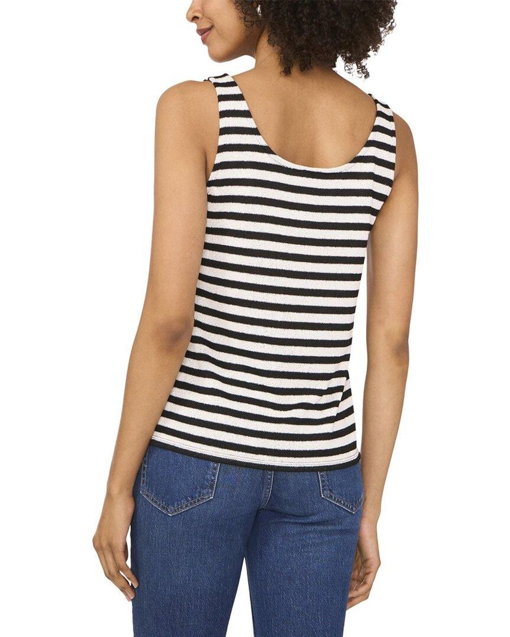Vince Camuto Blue Sleeveless Tank