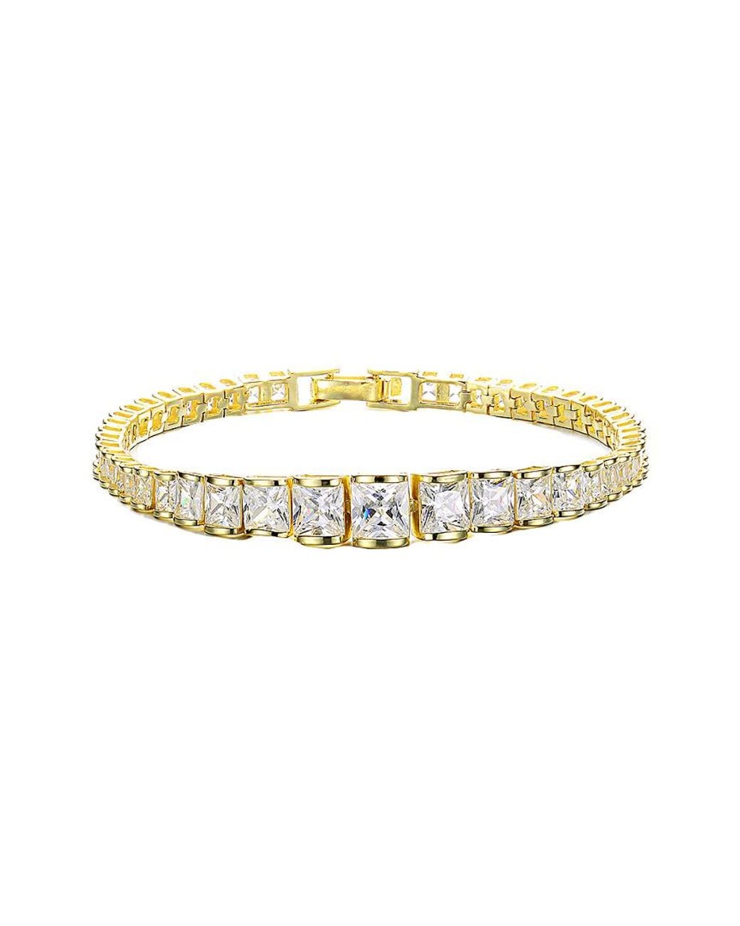 Rachel Glauber Metallic 18K Over Bracelet