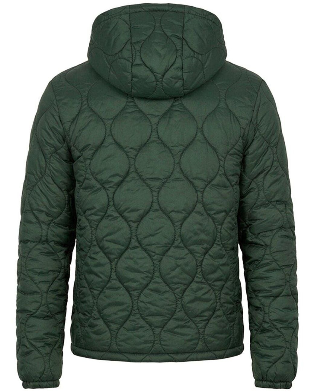 Ron Tomson Green Puffer Jacket for men