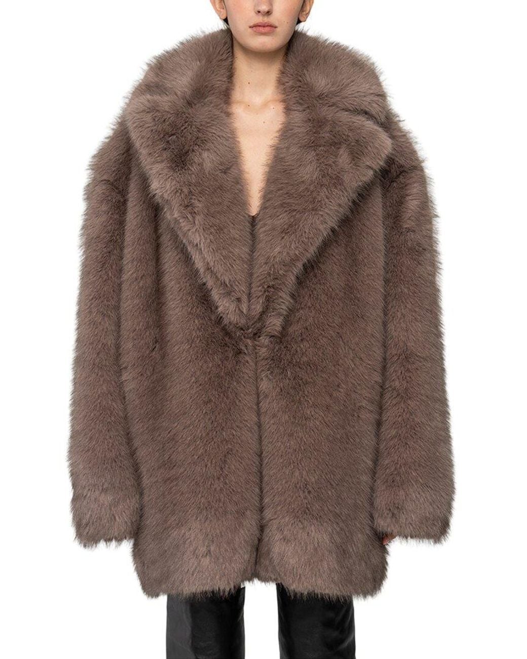 Ronny Kobo Brown Fonzee Coat