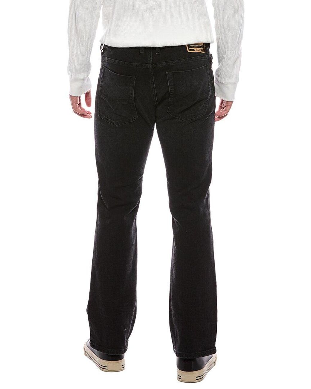 DIESEL Black Slim Straight Jean for men