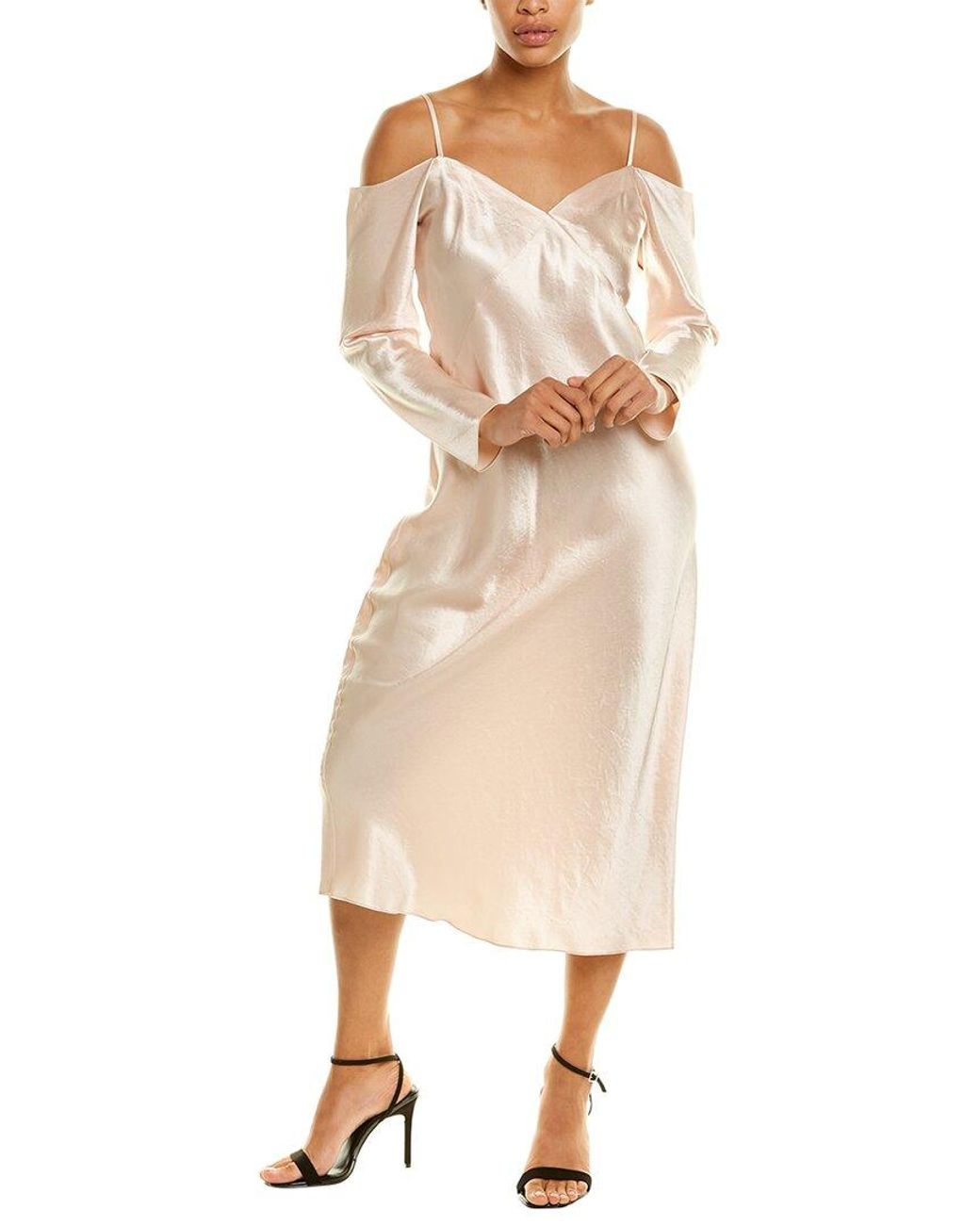 vince draped dress