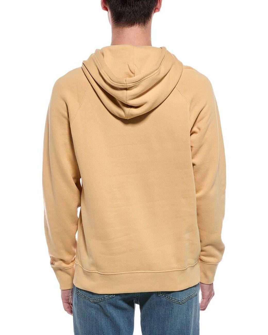 Faherty Brand Blue High Standard Fleece Hoodie for men