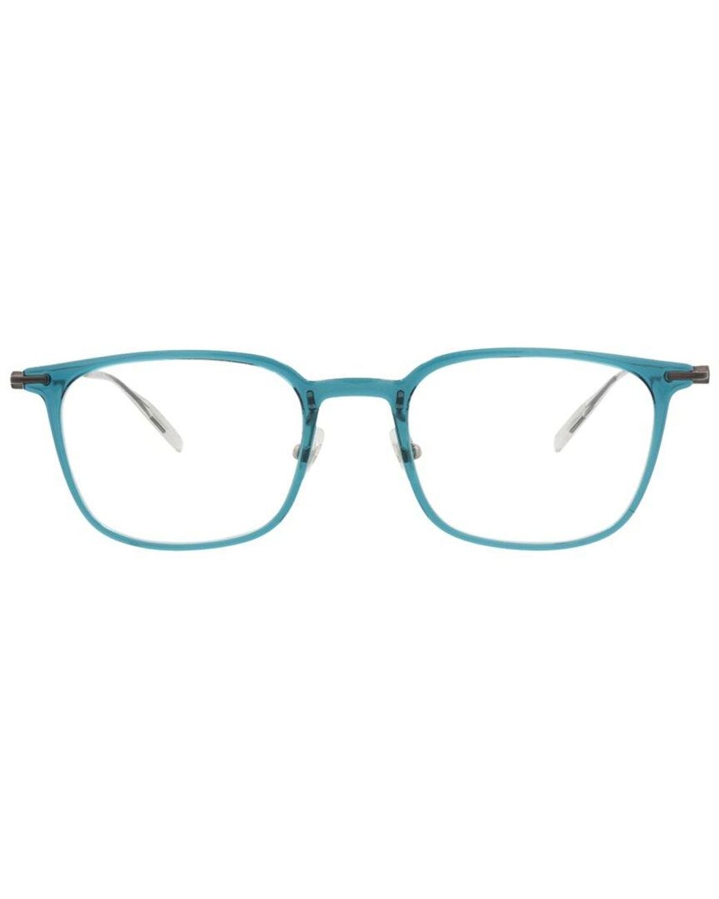Montblanc Blue 52Mm Optical Frames