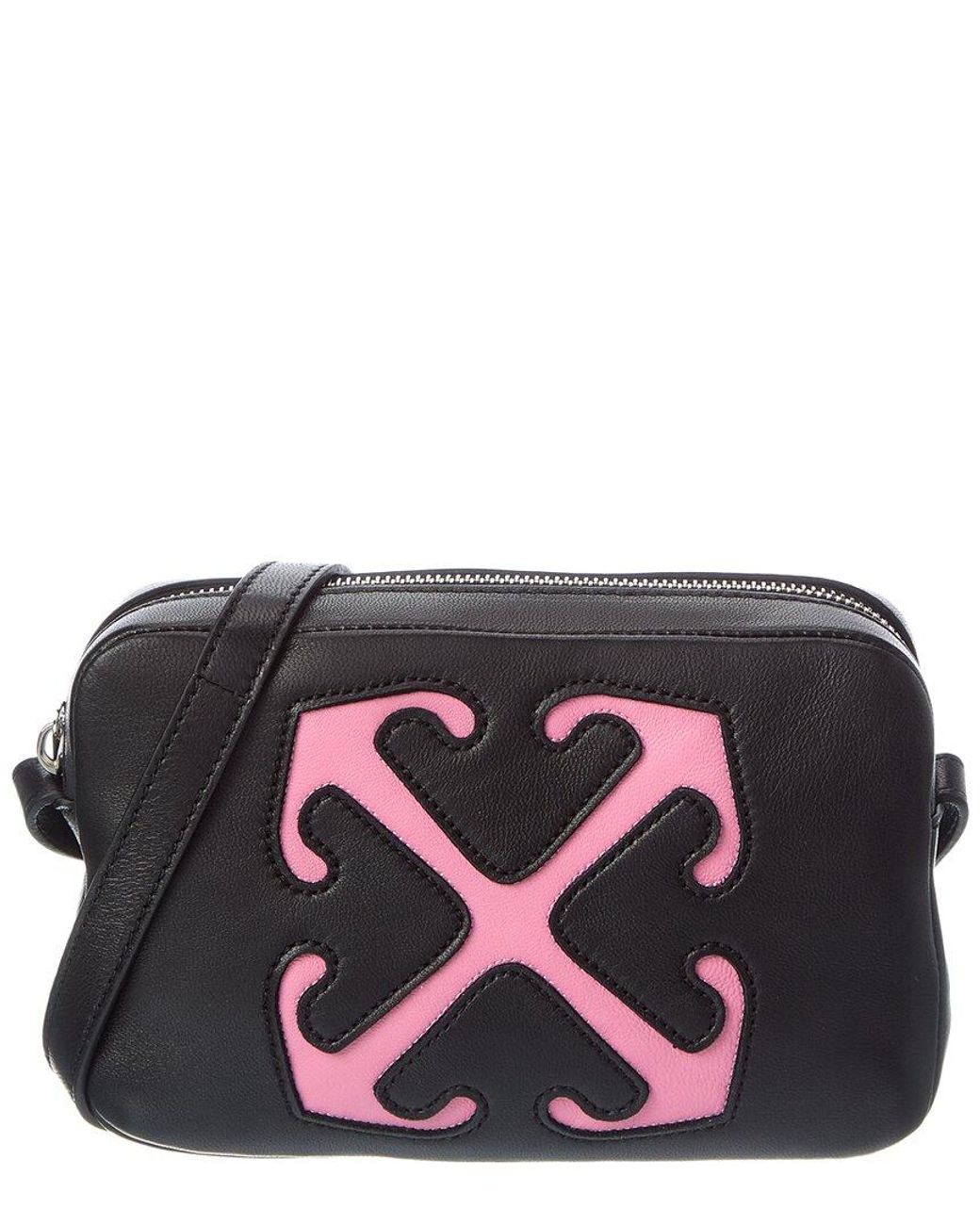 Off-White c/o Virgil Abloh Black Metropolitan Leather Camera Bag
