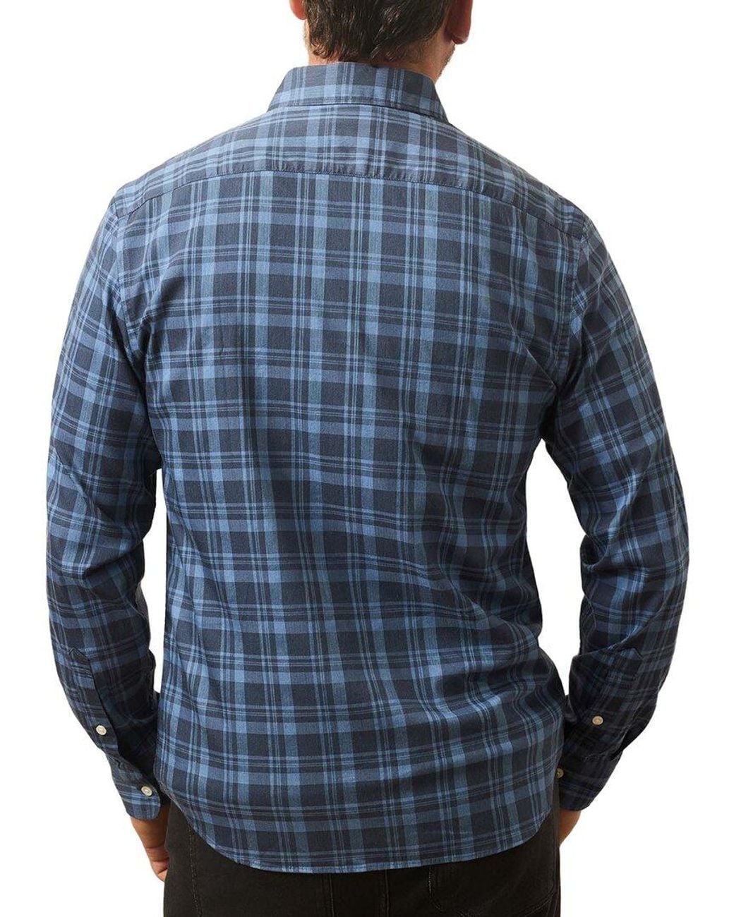 Faherty Brand Blue The Movement Shirt for men