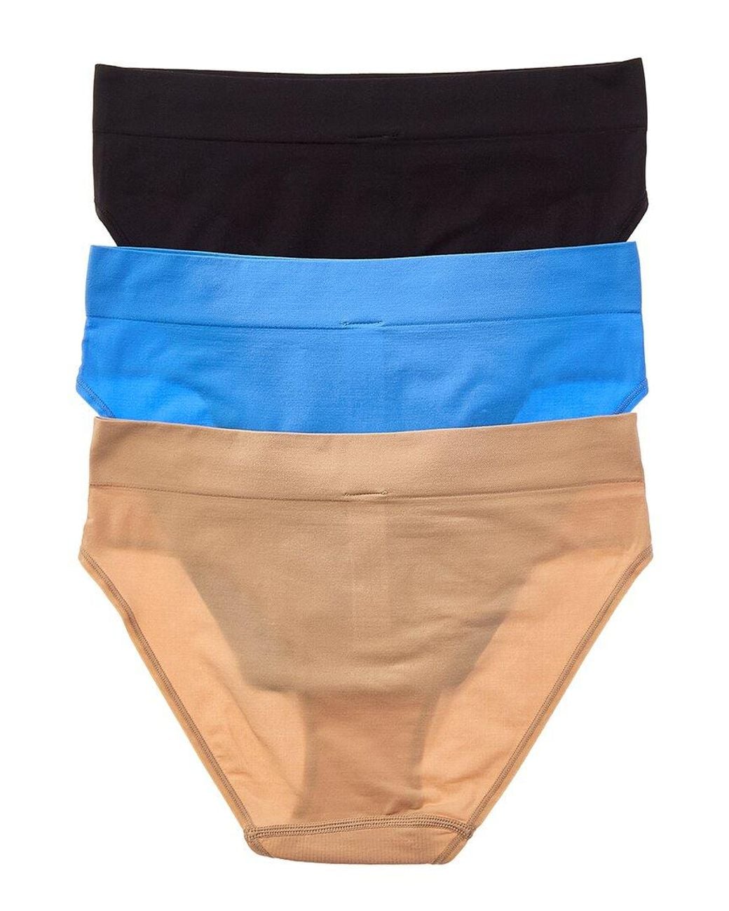On Gossamer Blue Dkny 3pk Seamless Litewear Bikini