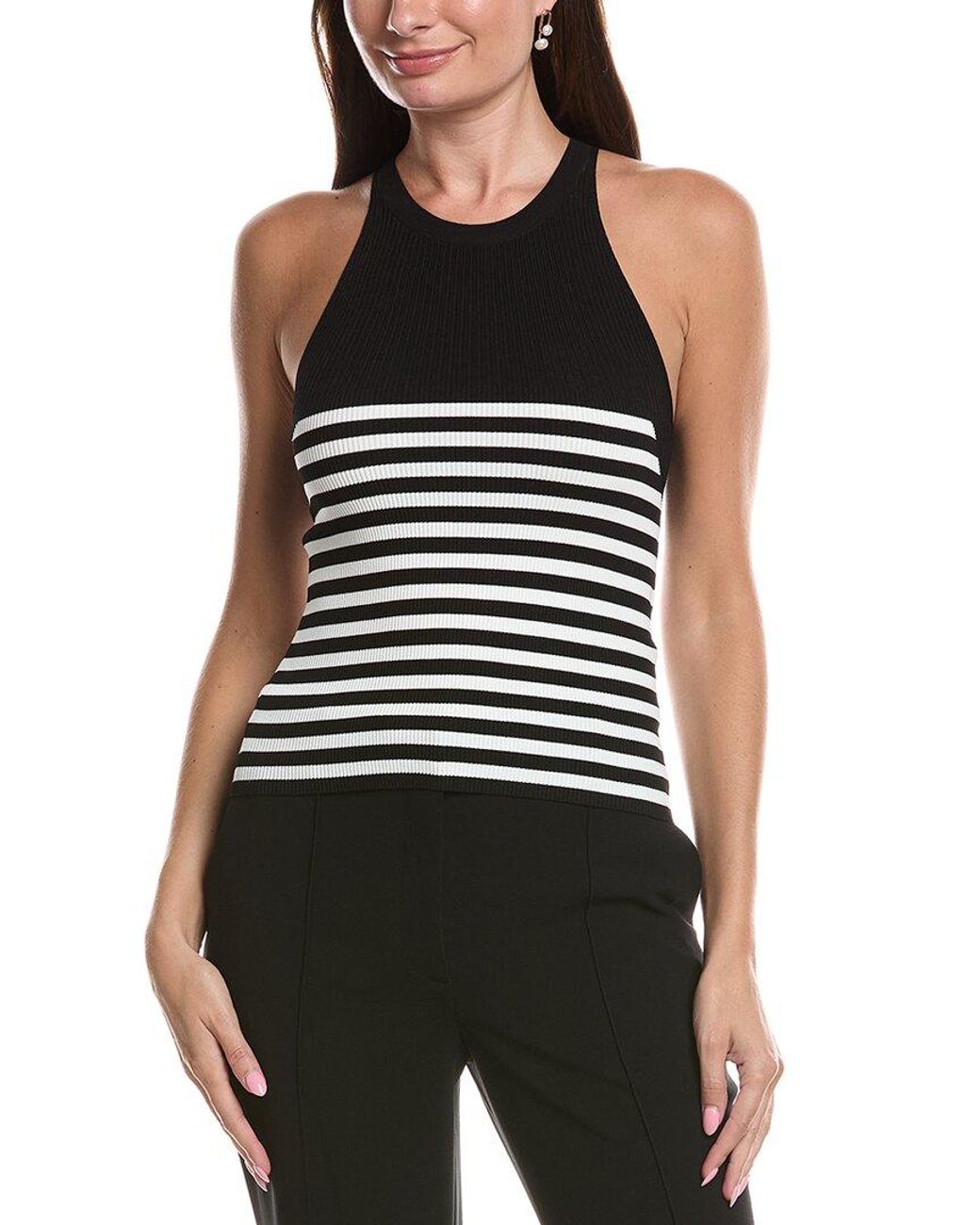 Max Mara Black Tenda Sweater Tank Top