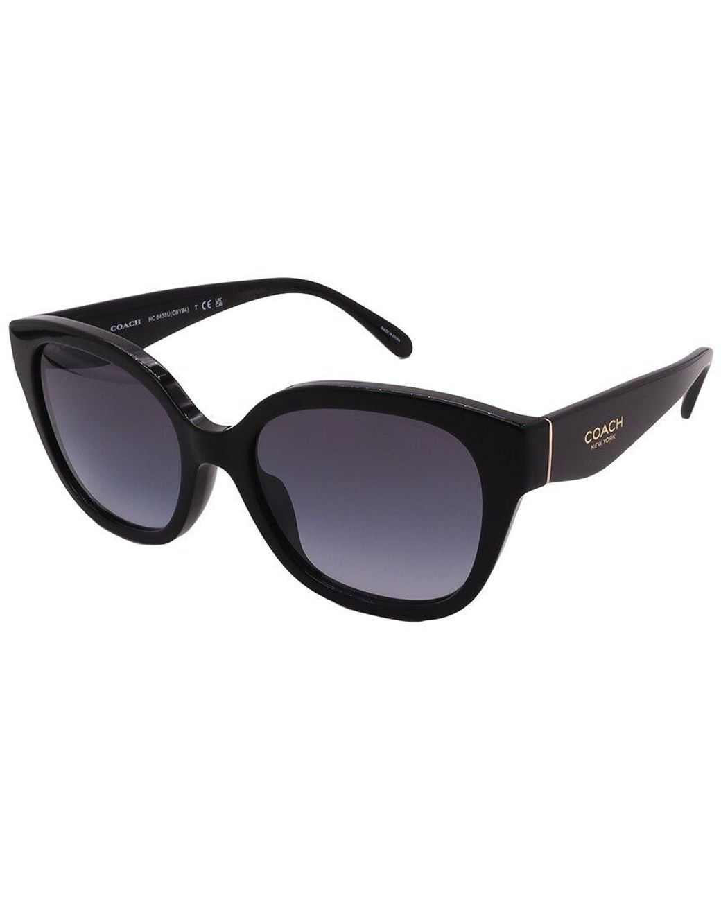 COACH Black Hc8438U 56Mm Sunglasses