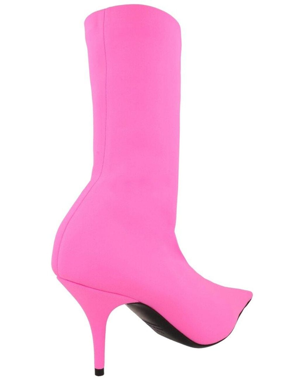 Balenciaga Pink Knife Sock Bootie