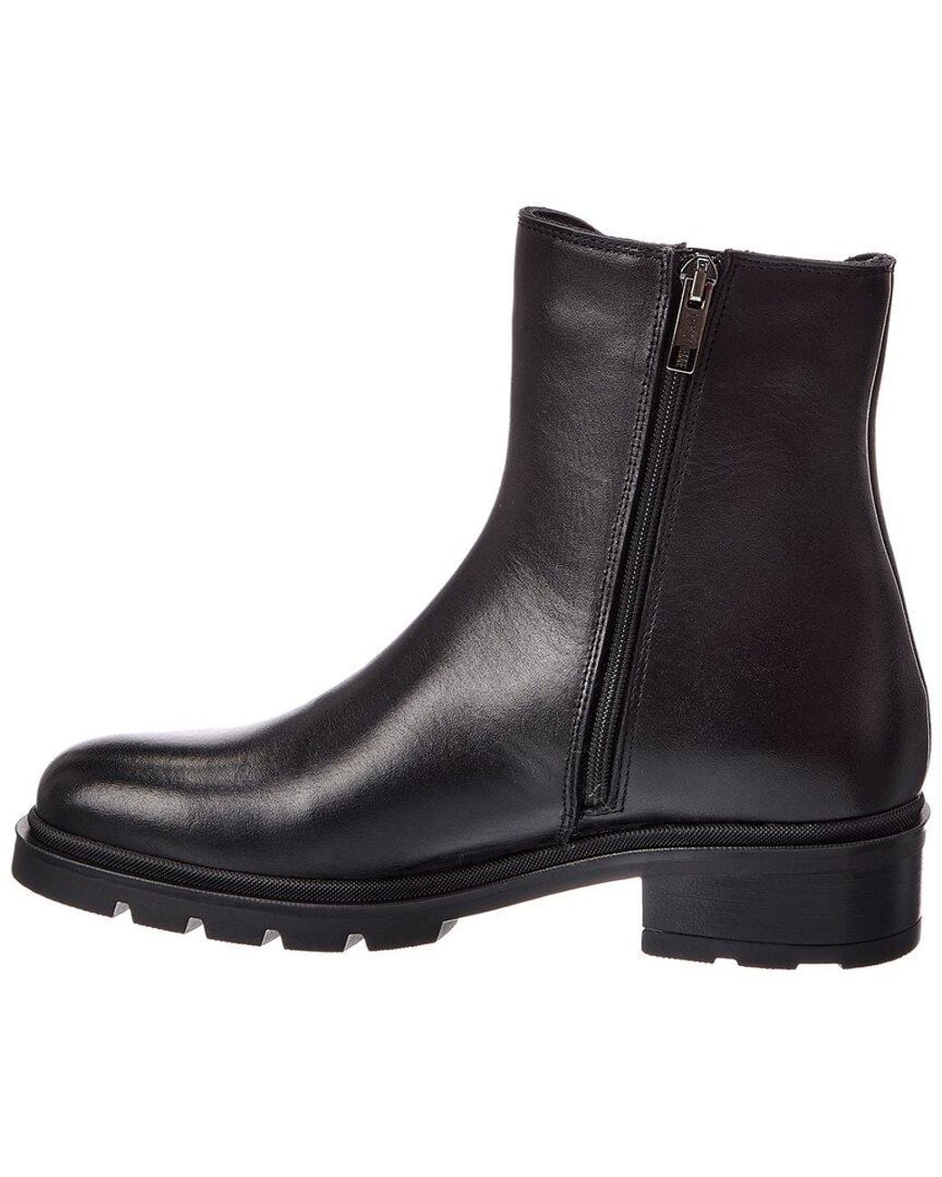 La Canadienne Black Sean Leather Bootie