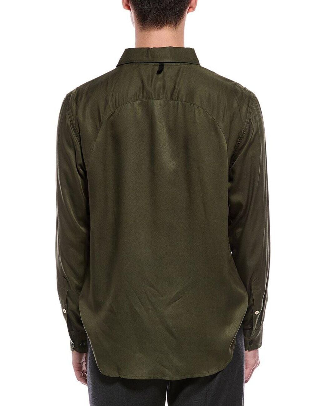 Rag & Bone Green Cooper Shirt for men