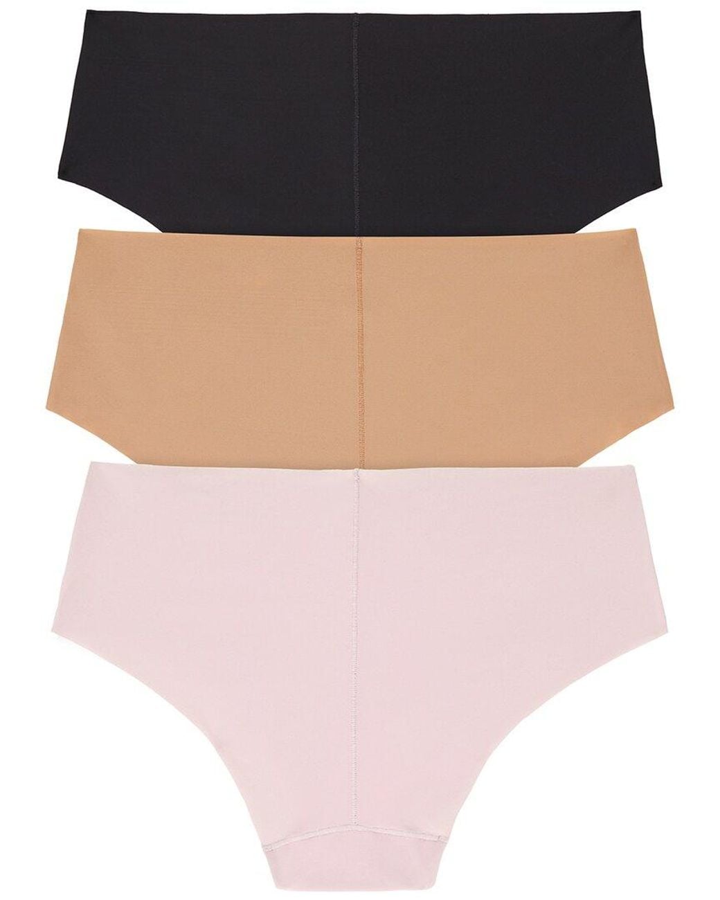 DKNY Black Set Of 3 Cut Anywear Hipster