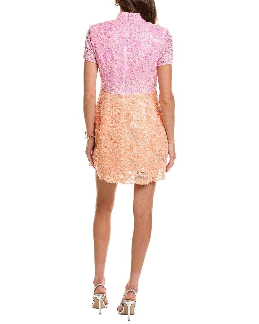 Elliatt Pink Lumira Tulip Mini Dress