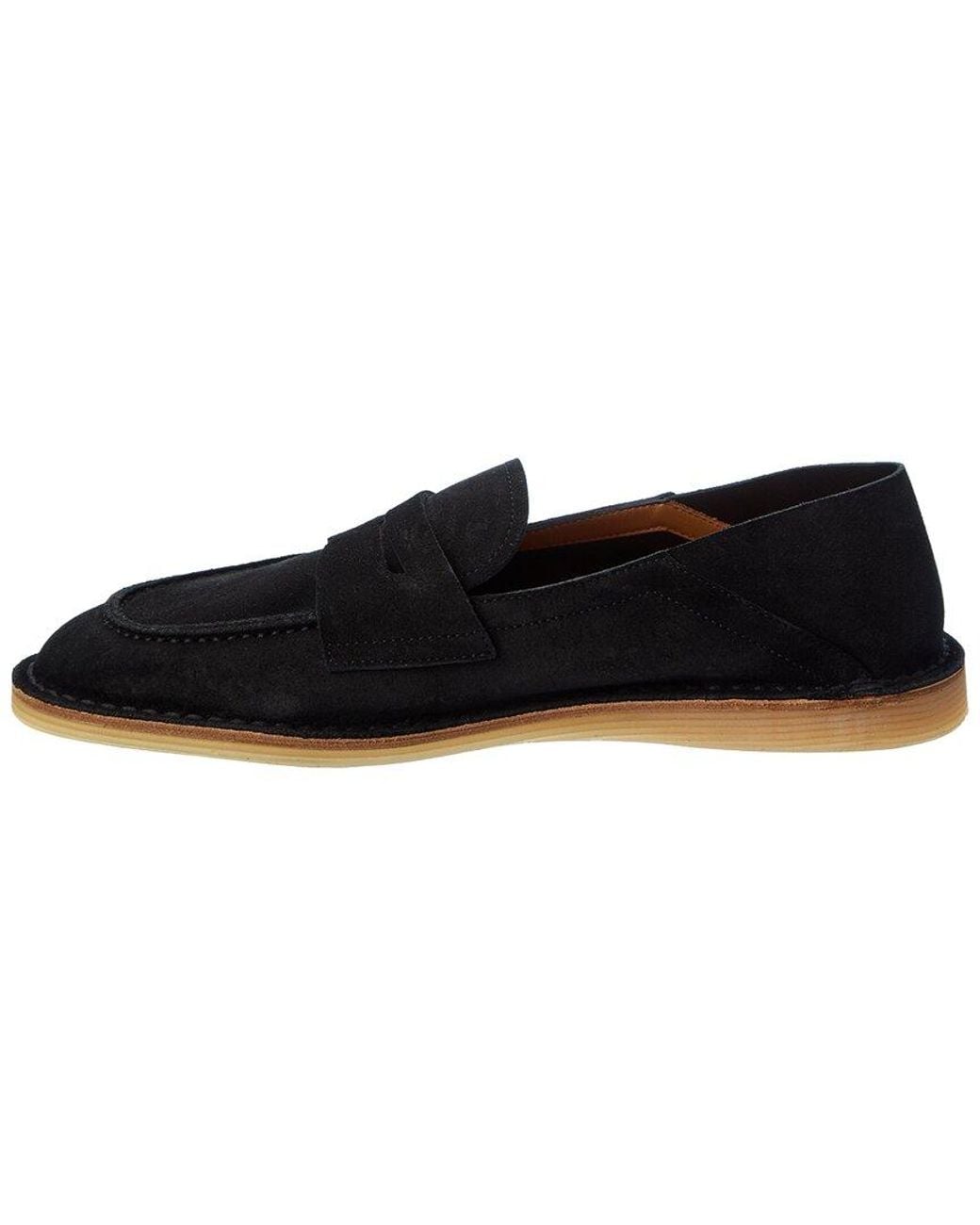 Dolce & Gabbana Black Suede Slipper for men