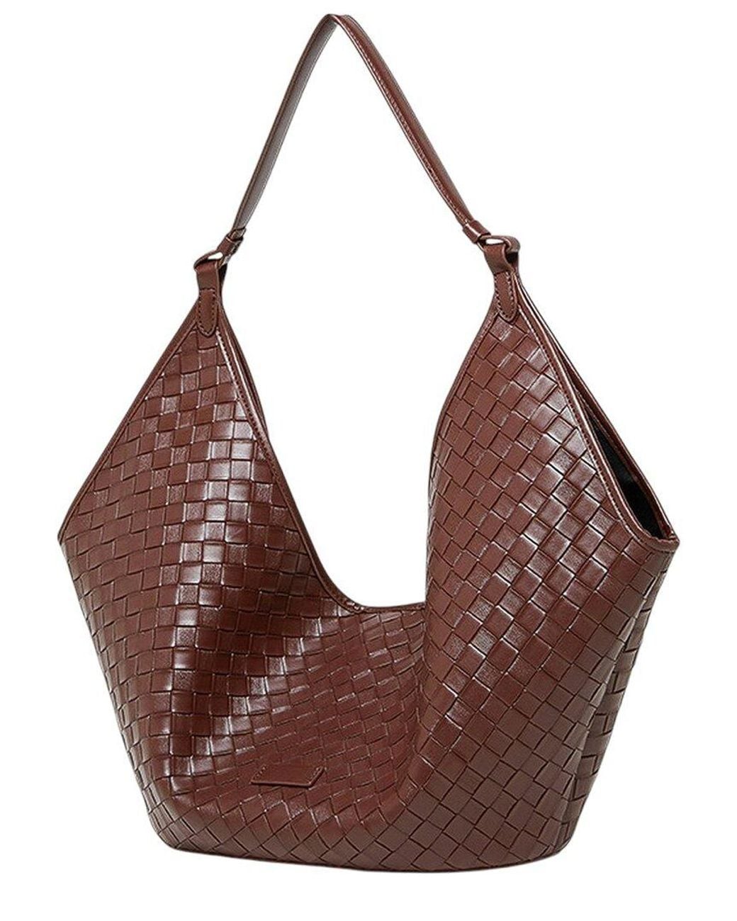 Adele Berto Brown Leather Tote