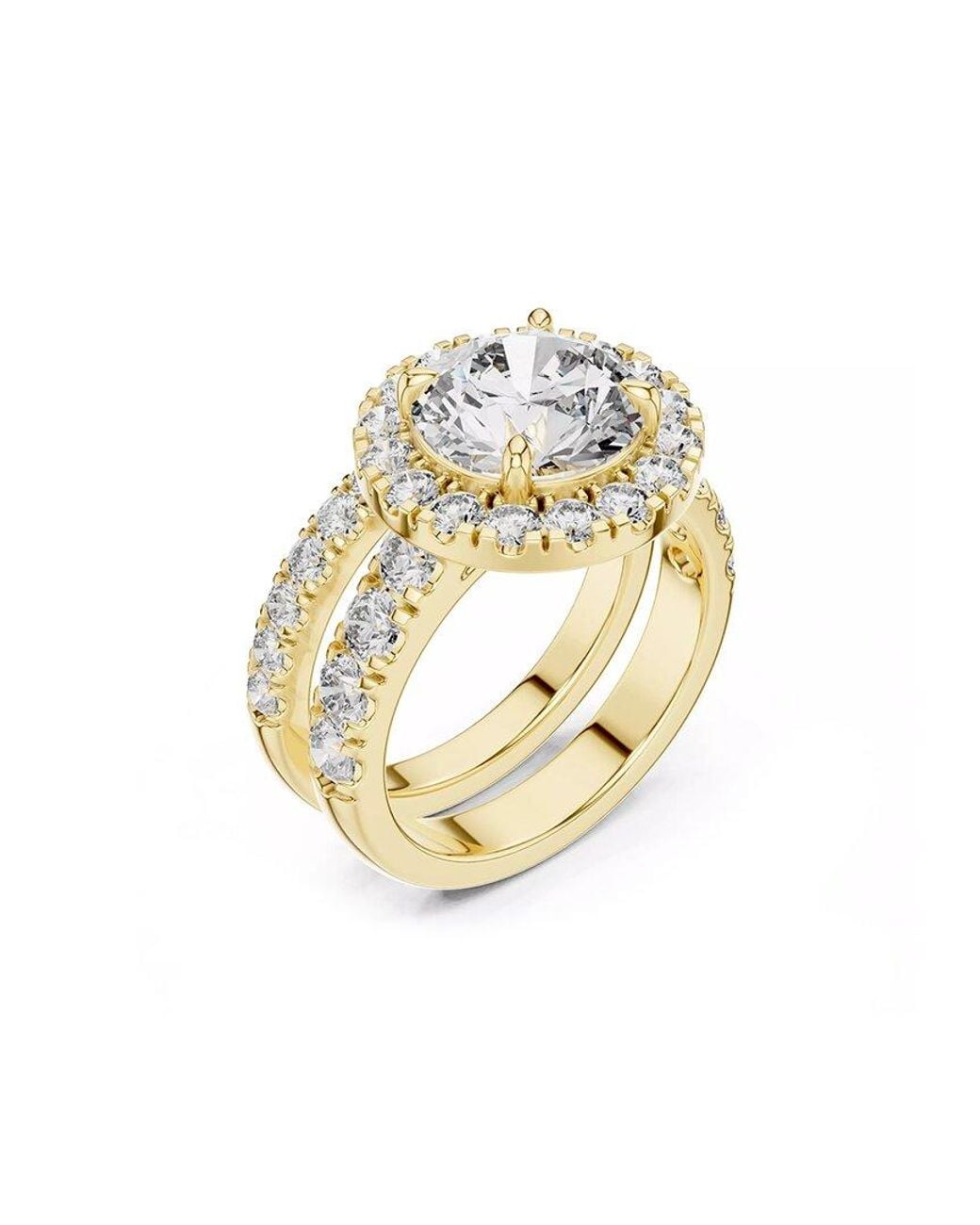 Lab Grown Diamonds White 14K.00 Ct. Tw. Lab-Grown Diamond Ring