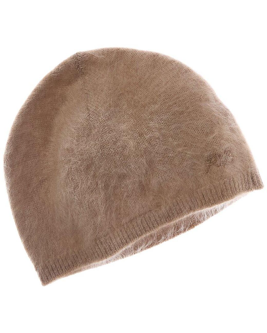 Rag & Bone Brown Jada Brushed Cashmere Beanie