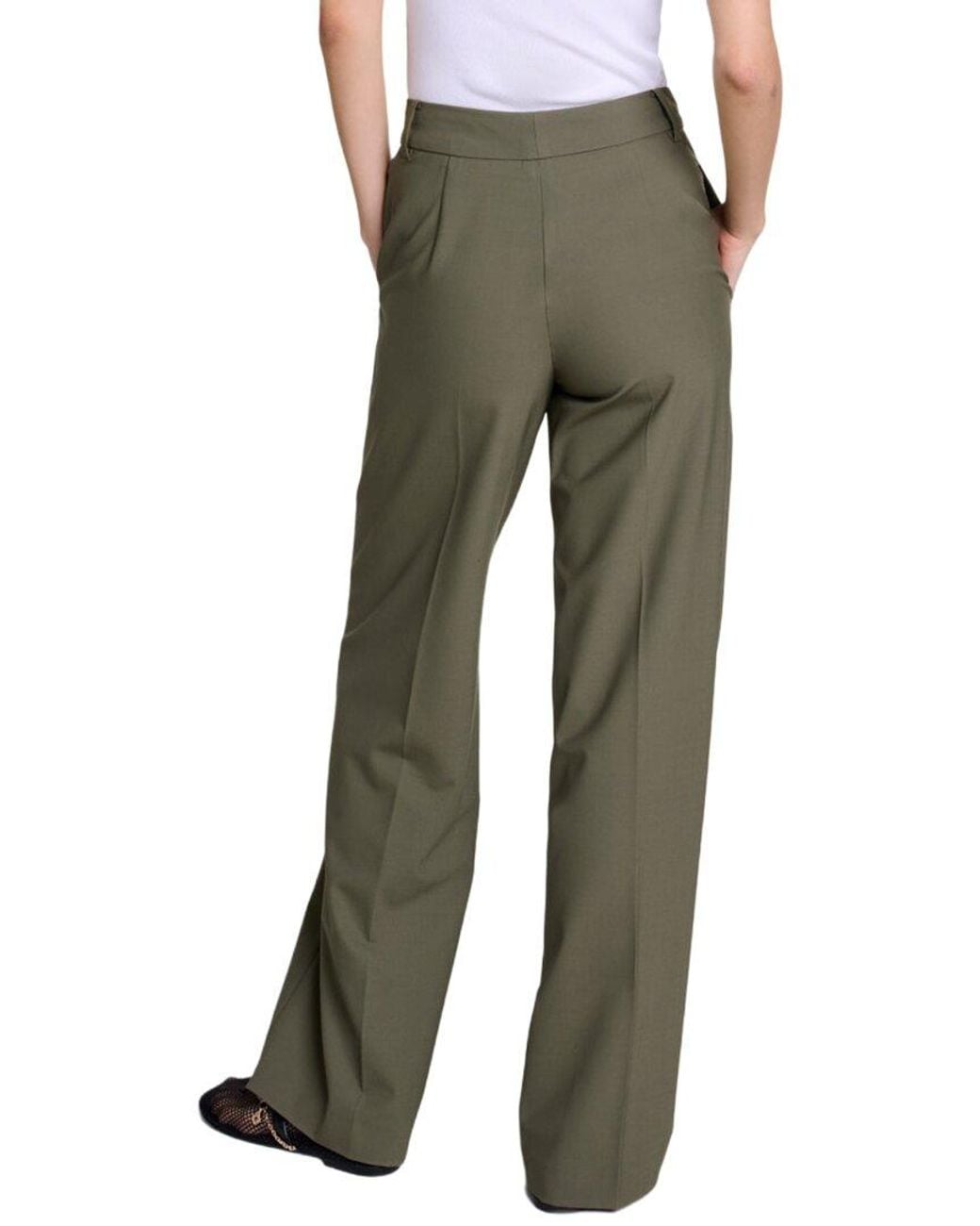 Maje Green Pant