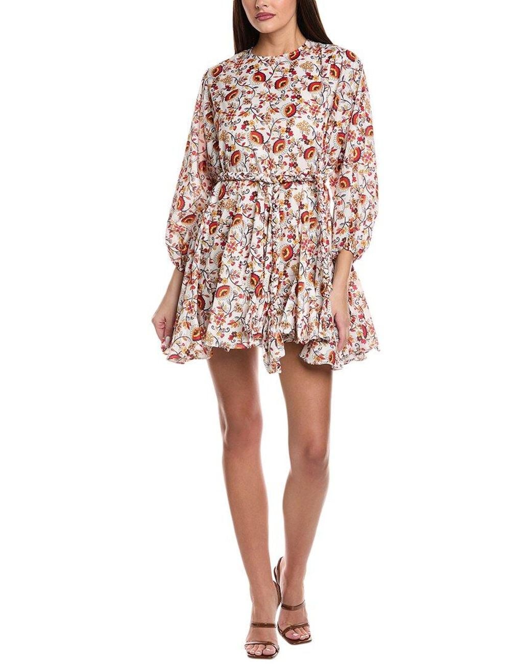 Beulah London White Mini Dress