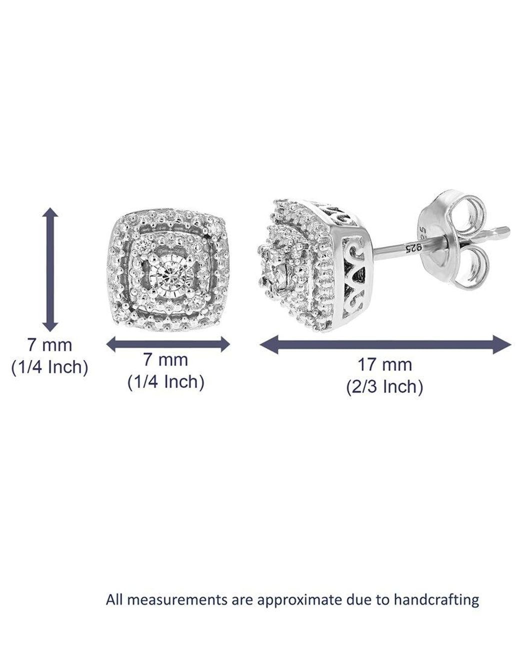 Amairah Metallic 0.10 Ct. Tw. Lab-Grown Diamond Studs