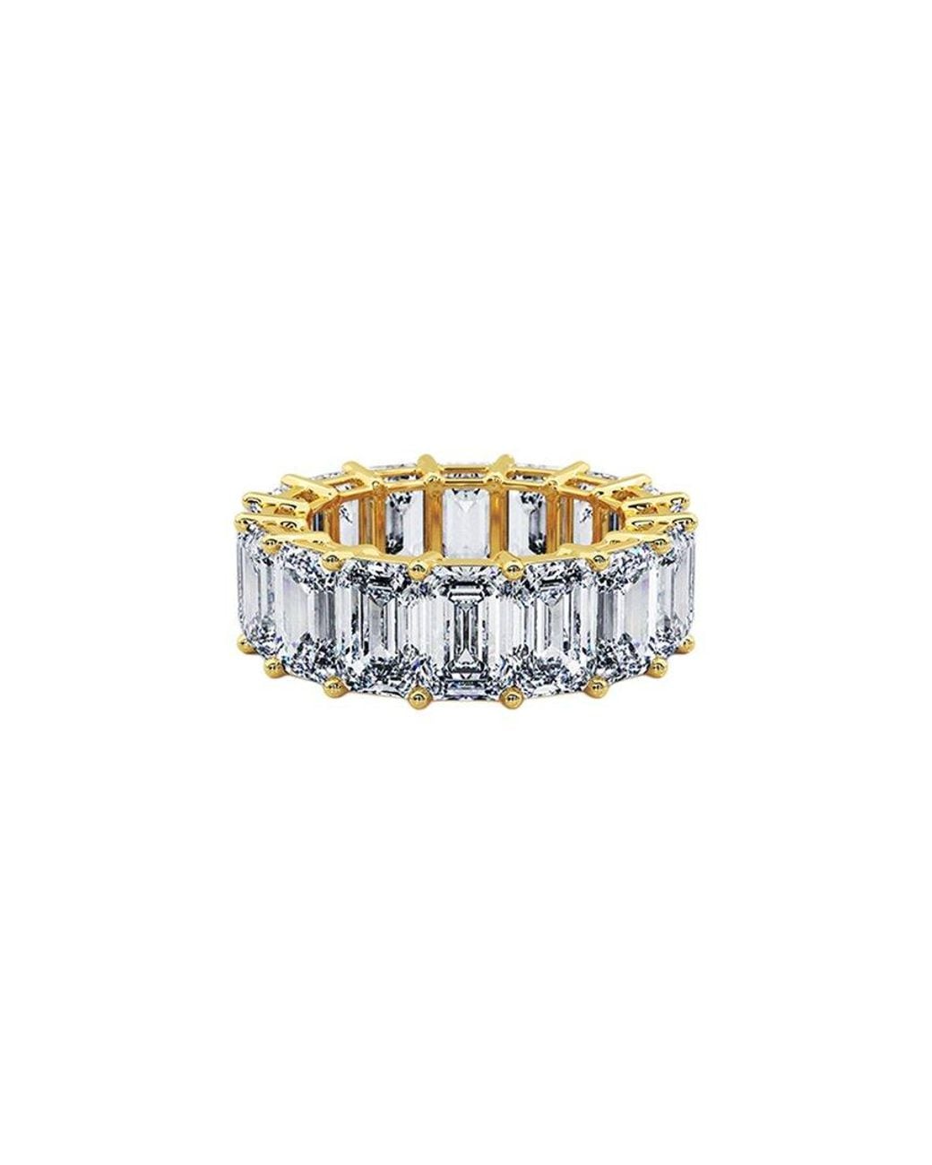 Lab Grown Diamonds White 14K 14.08 Ct. Tw. Lab-Grown Diamond Eternity Ring
