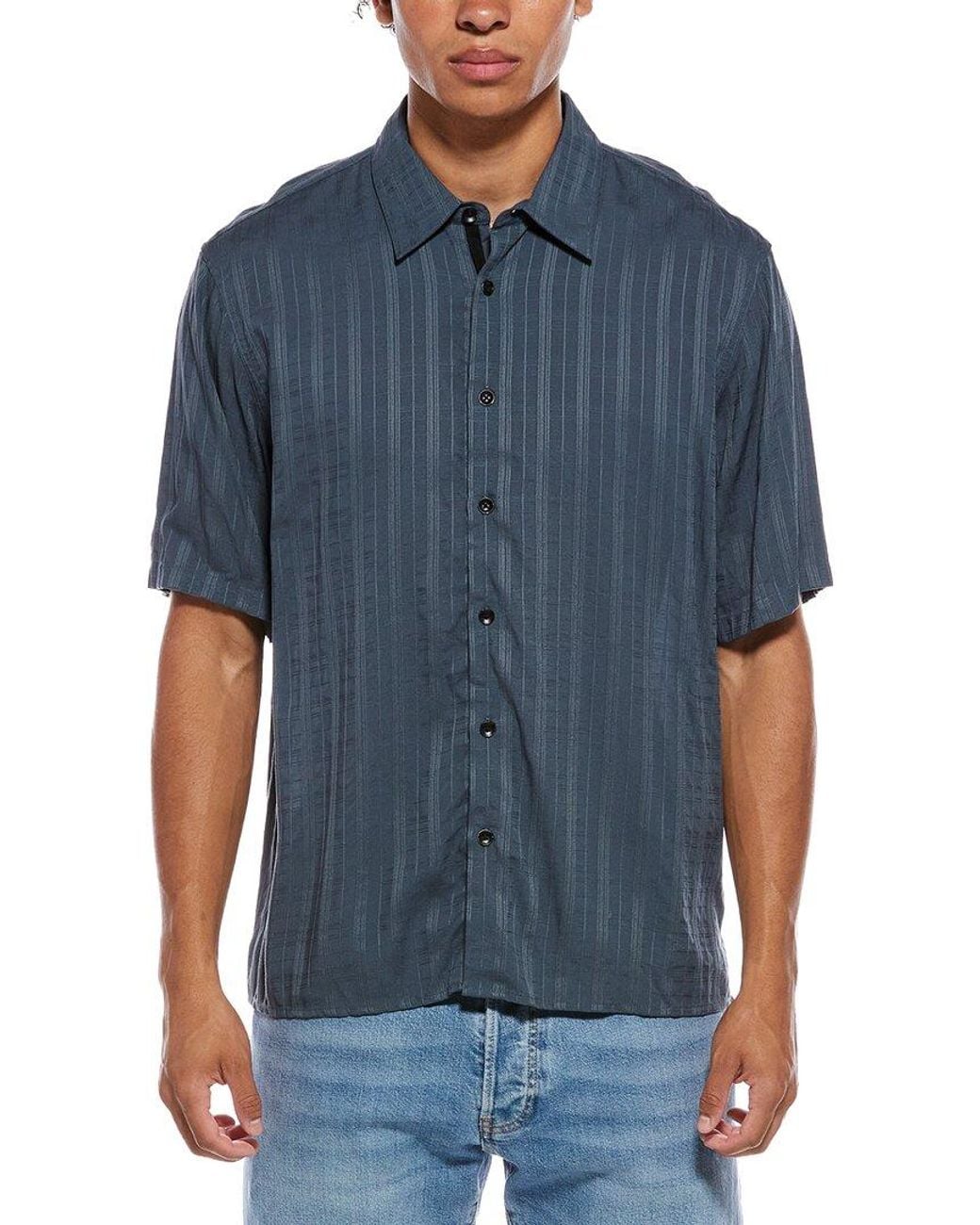 Rag & Bone Blue Dalton Plaid Shirt for men