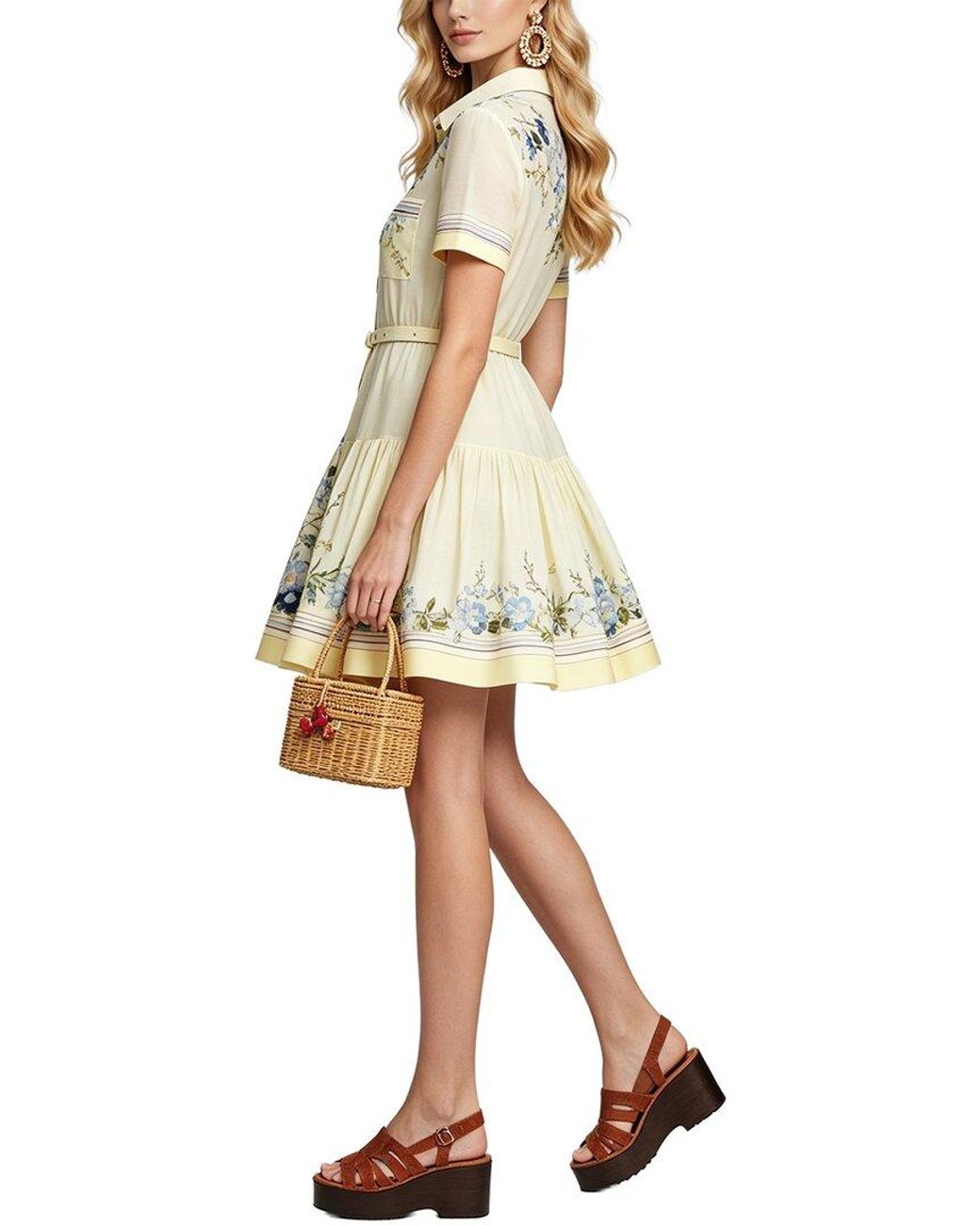 Kaimilan Yellow Shirt Dress