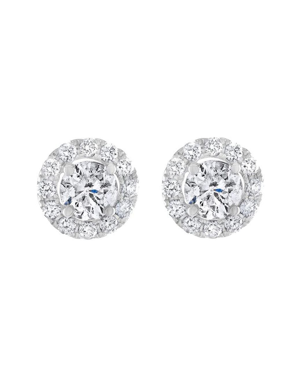 Diana M White Fine Jewelry 18k 1.50 Ct. Tw. Diamond Studs