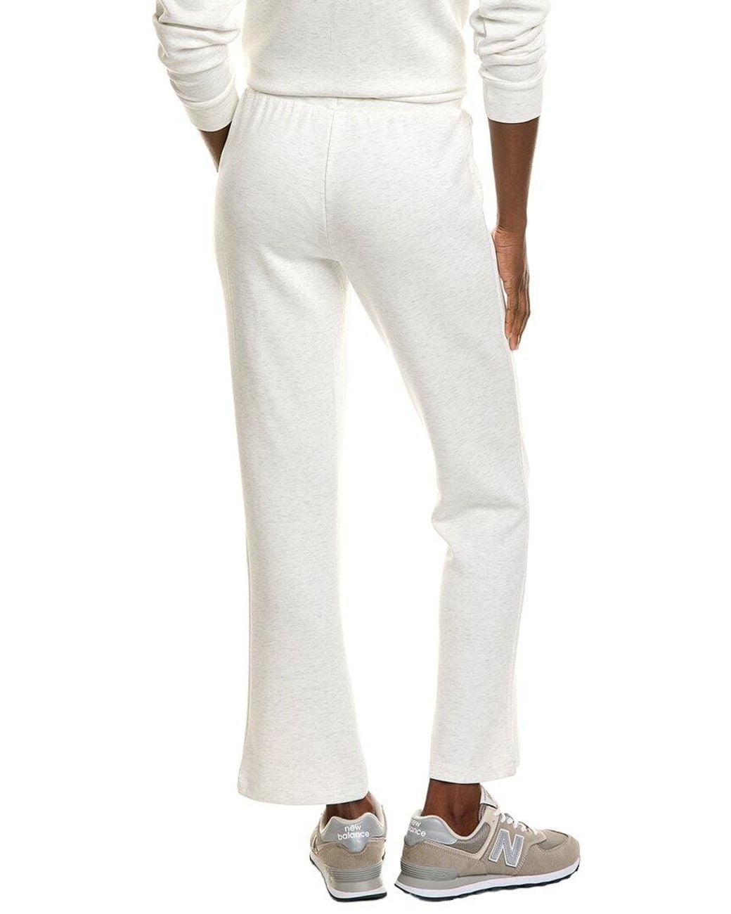 Nanette Lepore White Nanette Seam-Front Flare Scuba Pant