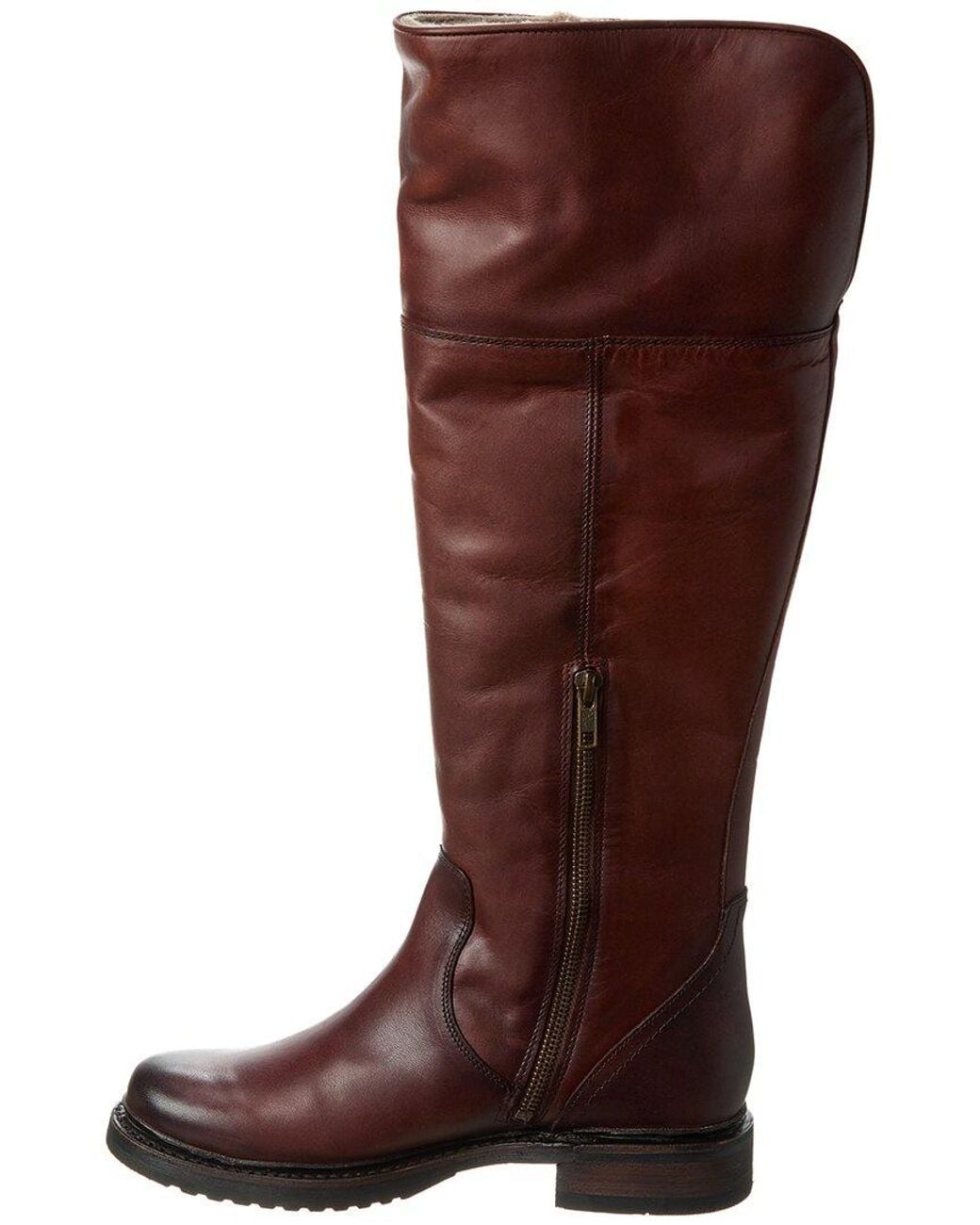 Frye Brown Veronica Leather Boot