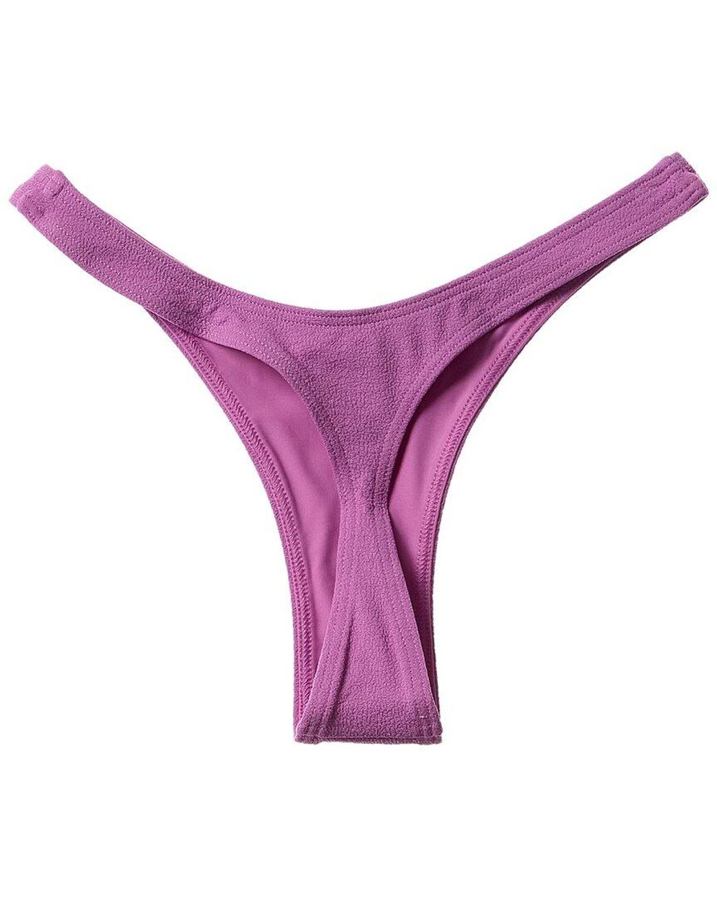 Matteau Purple Nineties Brazilian Bikini Bottom