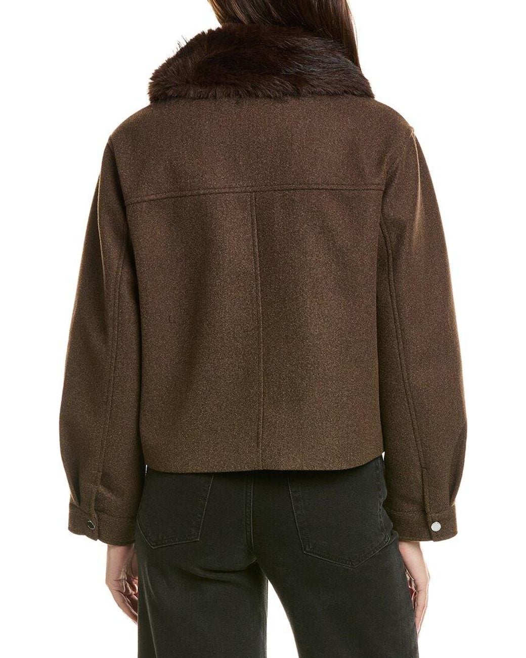 Tahari Brown Maeve Jacket