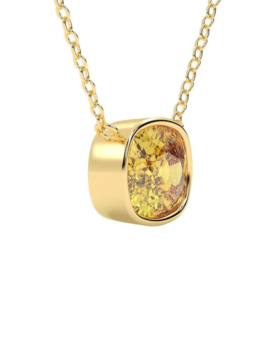 VOWE Yellow 14K 3.00 Ct. Tw. Lab-Grown Diamond Necklace