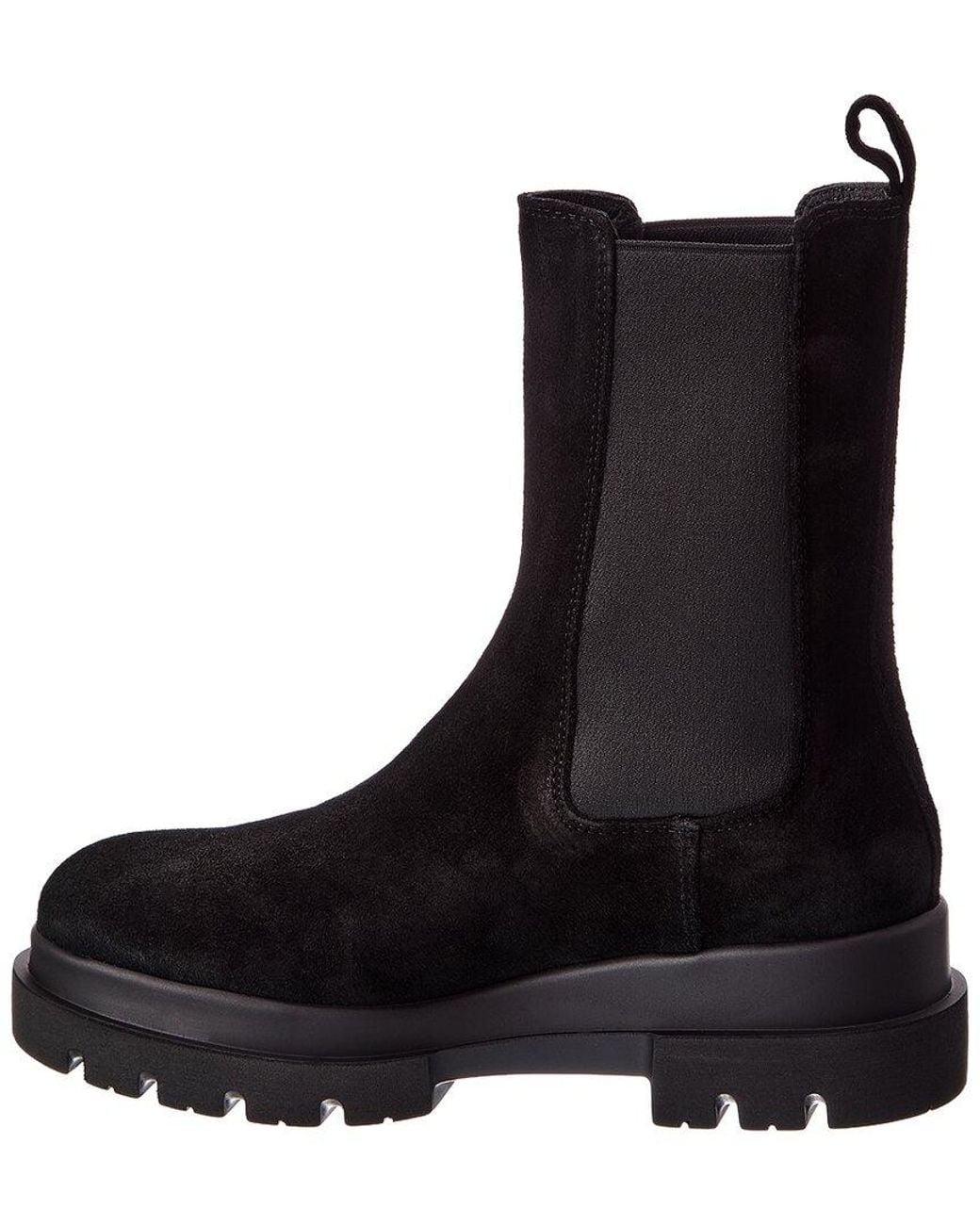 La Canadienne Black Blaise Suede Bootie