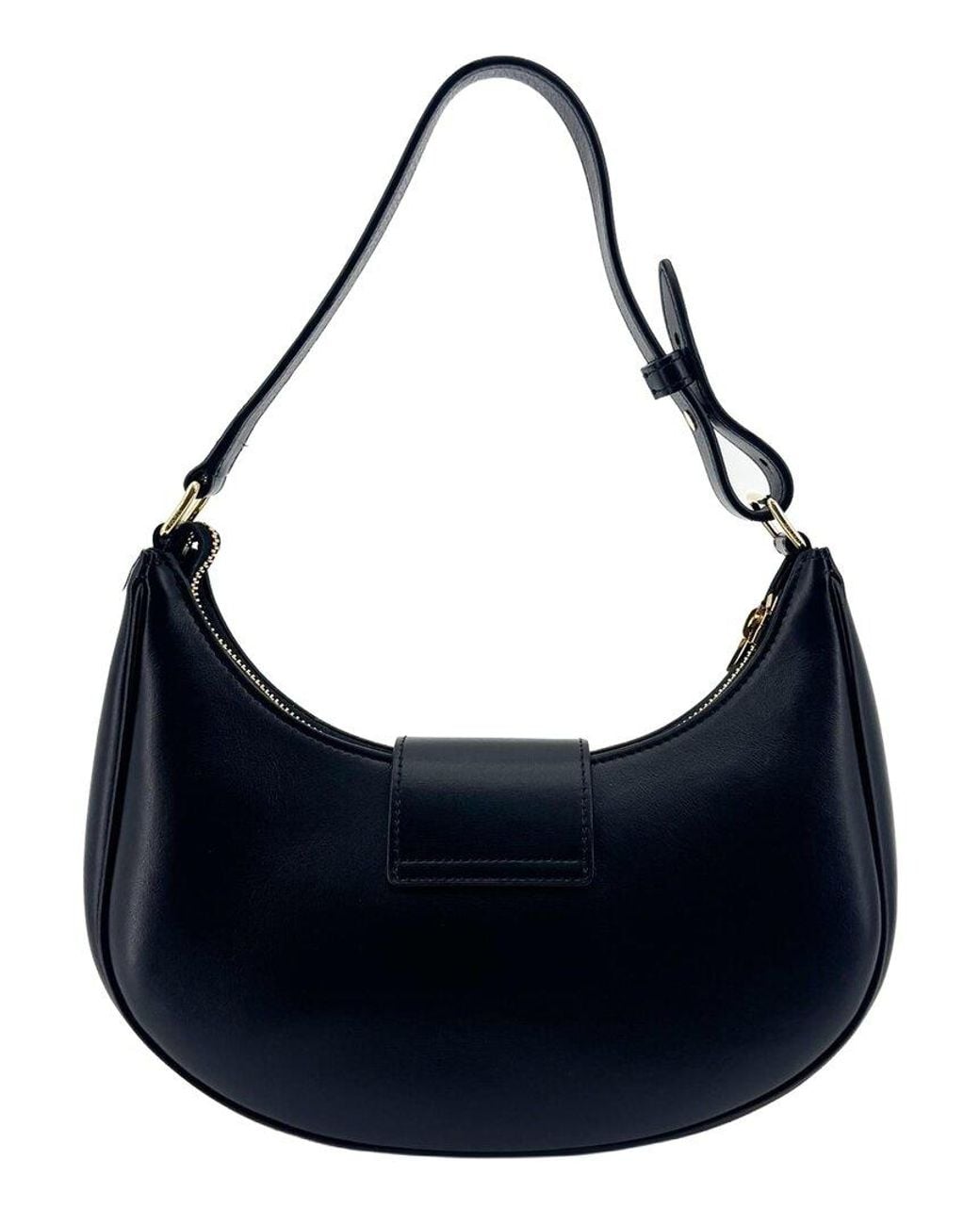 Céline Blue Calfskin Medium Ava Triomphe Bag (Authentic Pre-Loved)