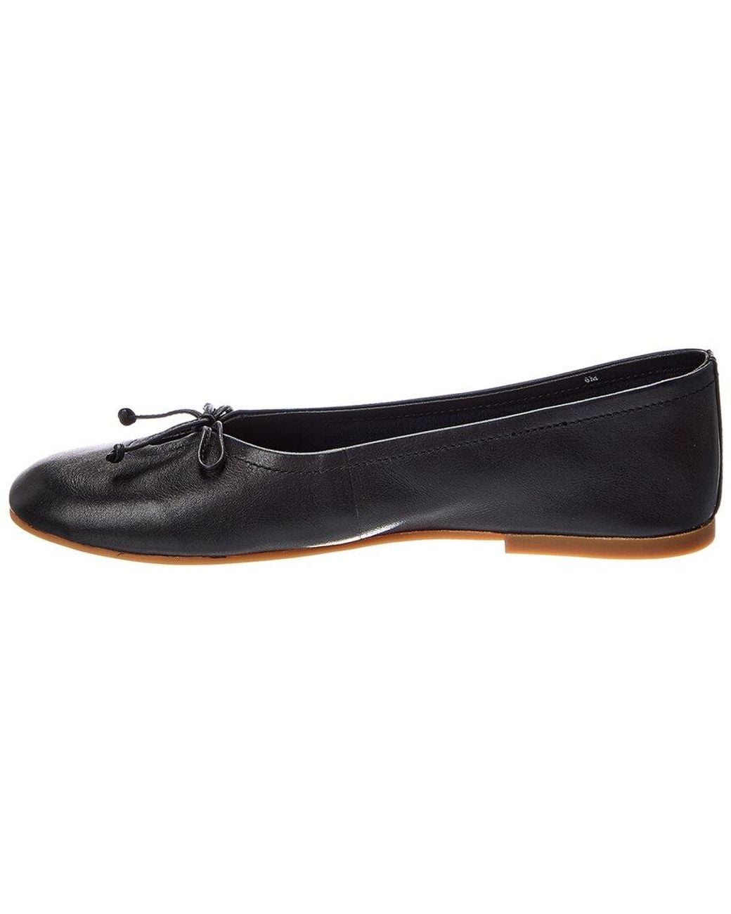 Frye Blue Emma Leather Ballet Flat